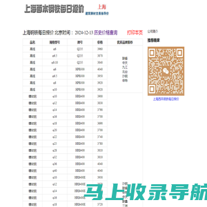 西本新干线每日报价-上海西本钢铁每日报价